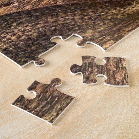 ヴィンテージハーバーシール、海洋生物海動物 ジグソーパズル (側面)