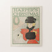 ヴィンテージハーパーのクリスマス1896 ジグソーパズル (縦)
