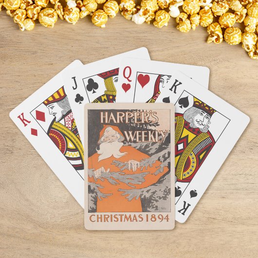 ヴィンテージハーパーの週間クリスマス1894 トランプ