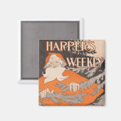 ヴィンテージハーパーの週間クリスマス1894 マグネット (正面/裏面)