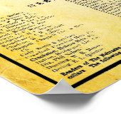 ヴィンテージハーファムブラザーズホースサドルアドプリント ポスター (角)