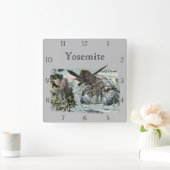 ヴィンテージハーフカスタムドーム角壁時計 スクエア壁時計 (ホーム)