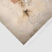 ヴィンテージハープシート音楽フローラEphemera Decompage 薄葉紙 (詳細)