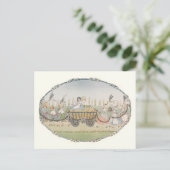 ヴィンテージハーベストカートby H. Willebeek Le Mair ポストカード (スタンド正面)