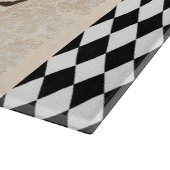 ヴィンテージハーレクインガーデンバラカッティングボード カッティングボード (角)