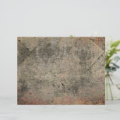 ヴィンテージハーレクインセピアブラウンブラックグランジテクスチャ (スタンド正面)