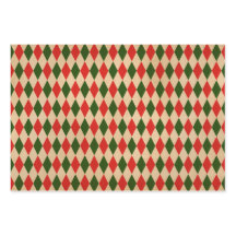 ヴィンテージハーレクイン模様