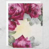 ヴィンテージハ色彩の鮮やかンドバラフローラ工芸紙 (正面/裏面)