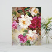 ヴィンテージハ色彩の鮮やかンドバラフローラ工芸紙 (スタンド正面)