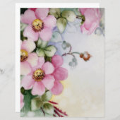 ヴィンテージハ色彩の鮮やかンドバラフローラ工芸紙 (正面/裏面)