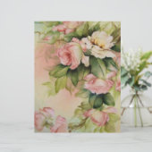 ヴィンテージハ色彩の鮮やかンドバラフローラ工芸紙 (スタンド正面)