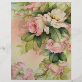 ヴィンテージハ色彩の鮮やかンドバラフローラ工芸紙