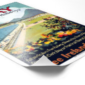 ヴィンテージバイアイルランドトラベルポスター フォトプリント            (角)