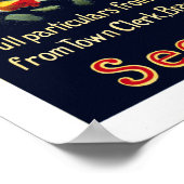 ヴィンテージバイアイルランドトラベル ポスター (角)