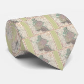 ヴィンテージバイエルンの地図(1799) ネクタイ (ロール)