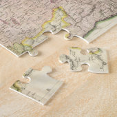 ヴィンテージバイエルンの地図（1814年） ジグソーパズル (側面)