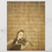 ヴィンテージバイオリン奏者 (正面)