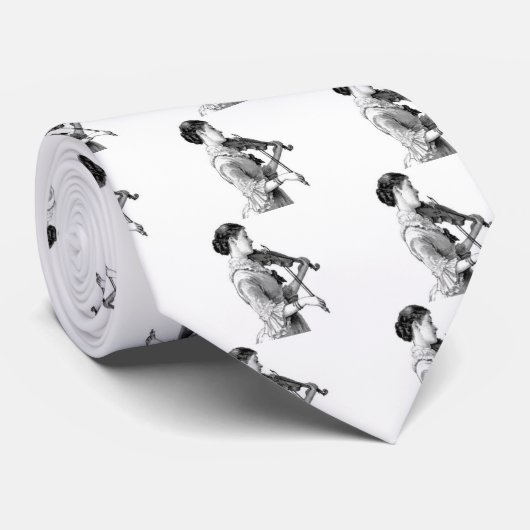 ヴィンテージバイオリン奏者 ネクタイ (ロール)