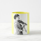ヴィンテージバイオリン奏者 マグカップ (中央)