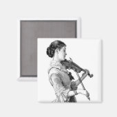 ヴィンテージバイオリン奏者 マグネット (正面/裏面)