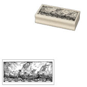 ヴィンテージバイキング船 ラバースタンプ (押印)