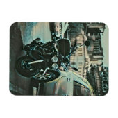 ヴィンテージバイクの贈り物 マグネット (横)