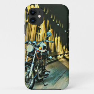 ヴィンテージバイクの贈り物 iPhone 11 ケース