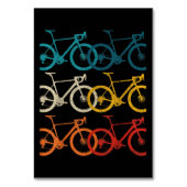 ヴィンテージバイクサイクリングロードバイク競走自転車 テーブルナンバー (正面)