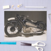 ヴィンテージバイクティッシュペーパー 薄葉紙 (クラフト)