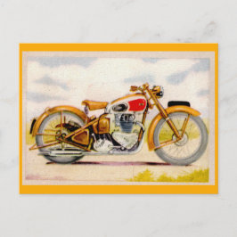 ヴィンテージバイクプリント ポストカード