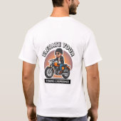 ヴィンテージバイクライダー Tシャツ (裏面)