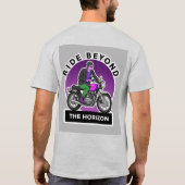 ヴィンテージバイクライダー Tシャツ (裏面)