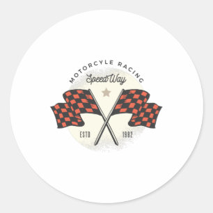 ヴィンテージバイクレース ラウンドシール