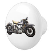 ヴィンテージバイク乗りドロワクールー セラミックノブ (右)