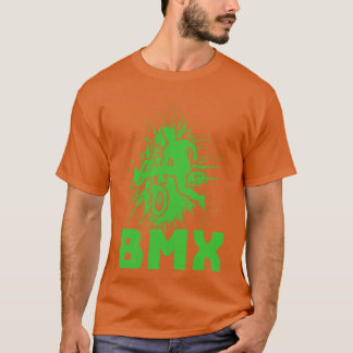 ヴィンテージバイク装備自転車アーバンフリースタイルBMX 4 Tシャツ