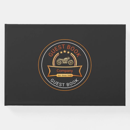 ヴィンテージバイク ゲストブック (正面)