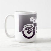 ヴィンテージバイク コーヒーマグカップ (左)