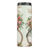 ヴィンテージバイク:バラ、母の日チャーム タンブラー (裏面)