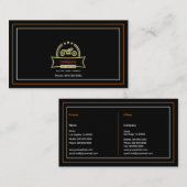 ヴィンテージバイク 名刺 (正面/裏面)