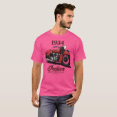 ヴィンテージバイク Tシャツ (正面フル)
