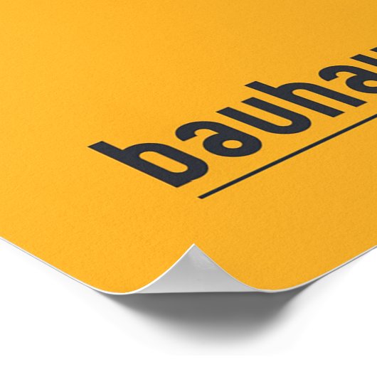 ヴィンテージバウハウスジオメトリックアイズファインアート ポスター (角)