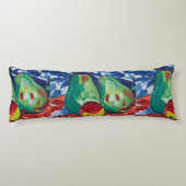 ヴィンテージバクラフスパラシランライフと梨レッドブルー ボディピロー (裏面)