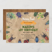 ヴィンテージバグの招待 招待状 (正面/裏面)