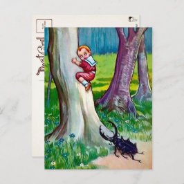 ヴィンテージバグアタックはがき ポストカード