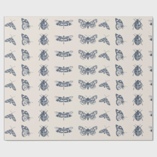 ヴィンテージバグコレクション(BIG)プリント ラッピングペーパー