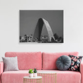 ヴィンテージバグダッド不明の兵士のアーチ キャンバスプリント (インサイチュ (リビング))