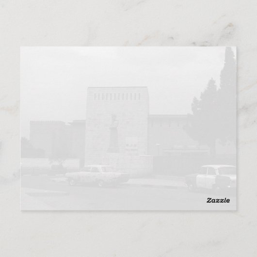 ヴィンテージバグダッド博物館 ポストカード (裏面)