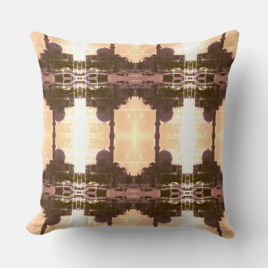 ヴィンテージバグダッド・モスクのタクシー クッション (正面)