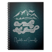 ヴィンテージバケットリストカップルKeepsake Journal ノートブック (正面)