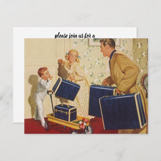 ヴィンテージバケーションファミリー懇親会パーティー 招待状